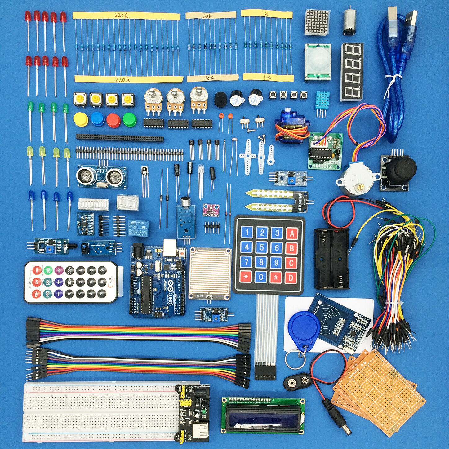 Example electronics starter kit